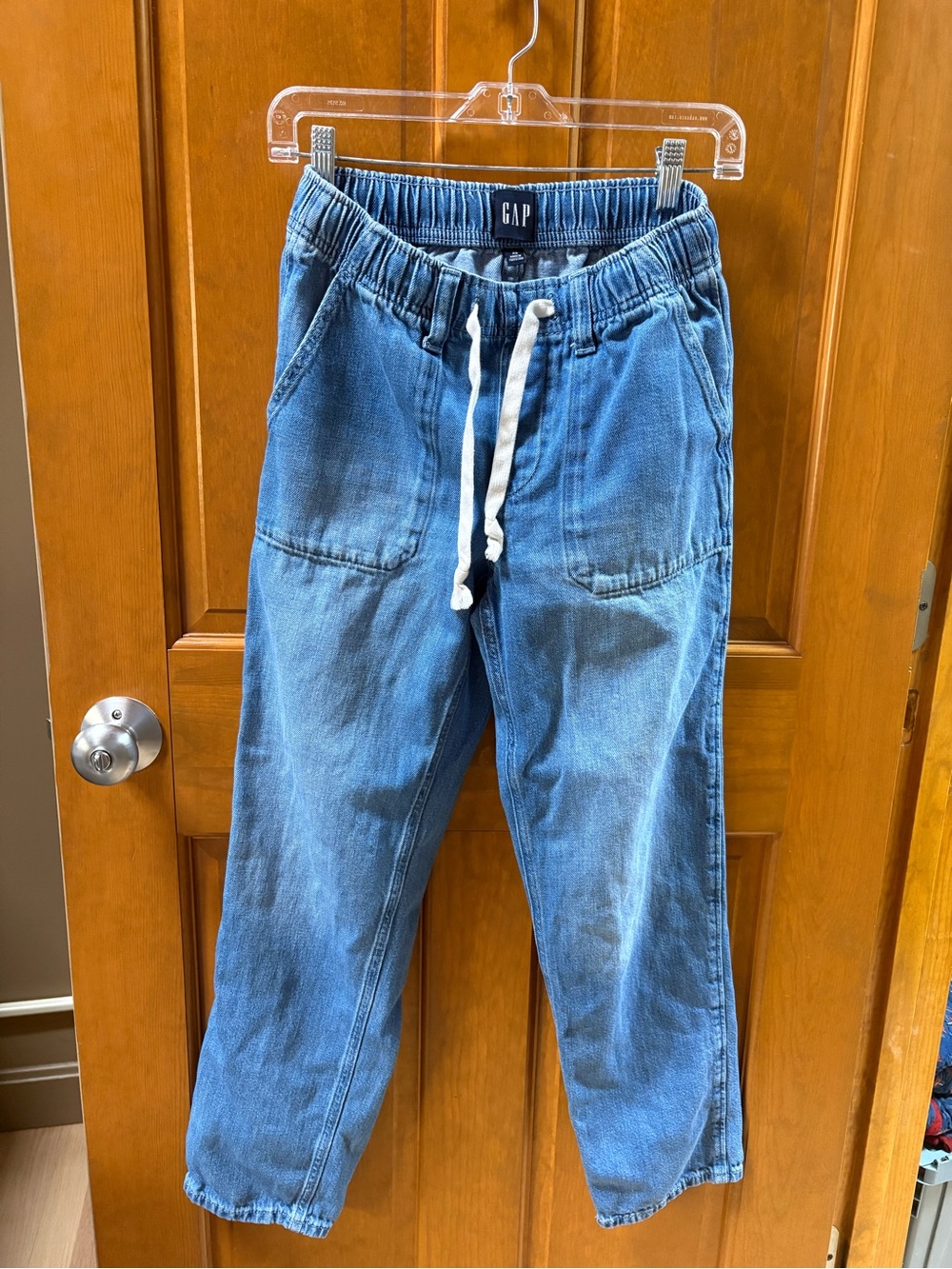 GAP Women’s 100% Cotton Size XS Relaxed Easy Jean Medium Indigo - Picture 3 of 9